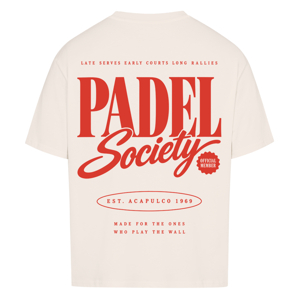 Padel Society - Oversized Shirt