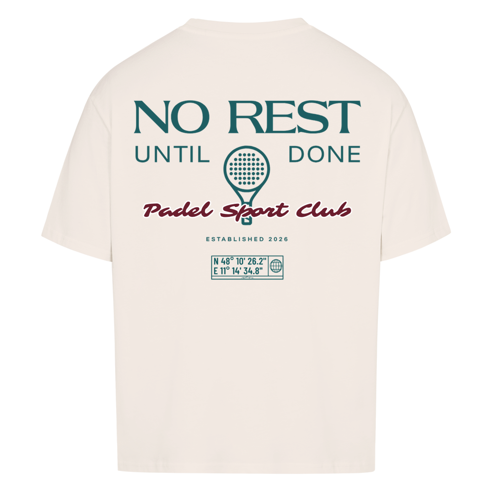 No Rest - Oversized Shirt