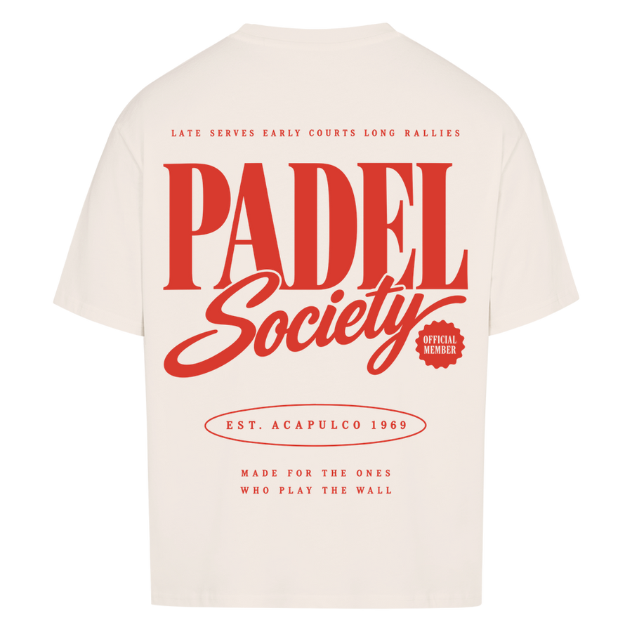 Padel Society - Oversized Shirt